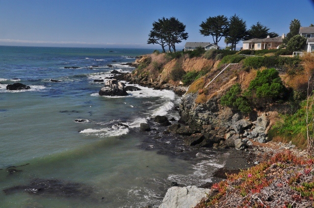 coastline at Cayucos
